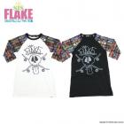 FLAKE SKATE DECK RAGLAN OP
