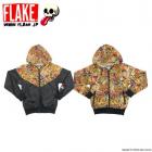 FLAKE LEOPARD NYLON JACKET