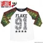 SKULL RASTA RAGLAN TEE