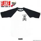 FLAKE CROSS RAGLAN TEE