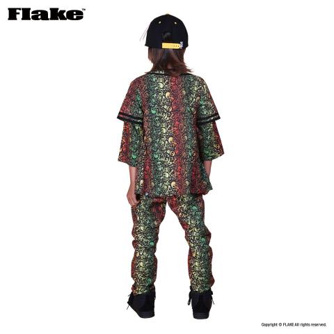 SKULL RASTA BASEBALL SHIRTS
