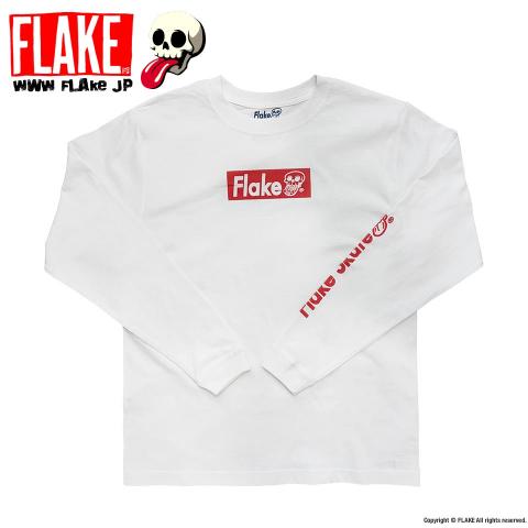 FLAKE BOX LOGO L/S T-SHIRTS