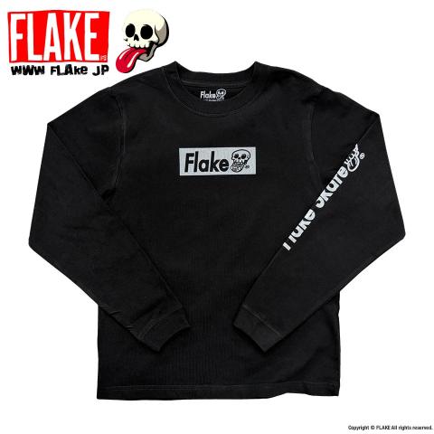 FLAKE BOX LOGO L/S T-SHIRTS