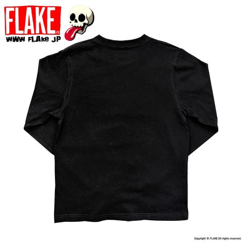 FLAKE BOX LOGO L/S T-SHIRTS