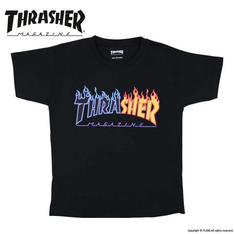 THRASHER FLAME LOGO YOUTH S/S T-SHIRTS