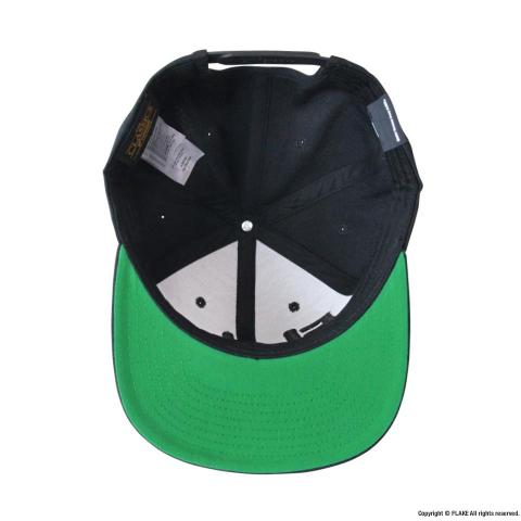 FLAKE LOGO BLACK THE CLASSICS SNAPBACK 6PANEL