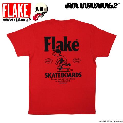 FLAKE x JUN WATANABE SKATER S/S T-SHIRTS