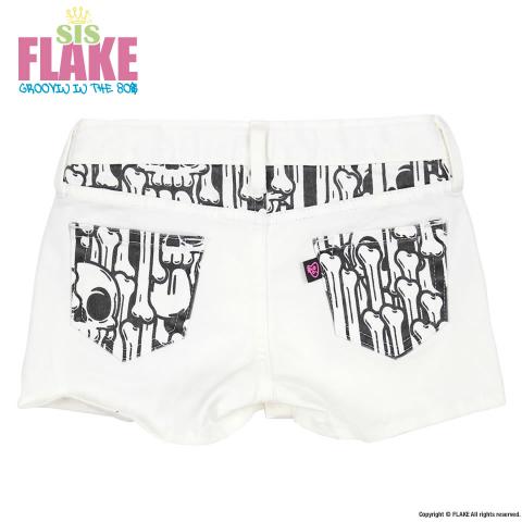 MAD SKULL BONES HOT PANTS