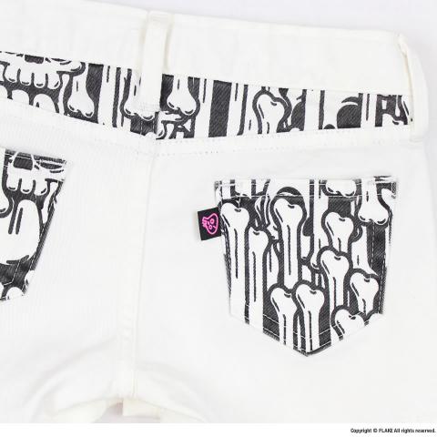 MAD SKULL BONES HOT PANTS