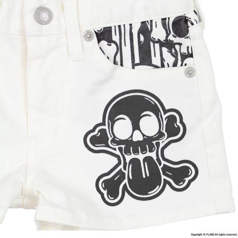 MAD SKULL BONES HOT PANTS