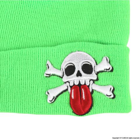 MAD SKULL COLOR KNIT CAP