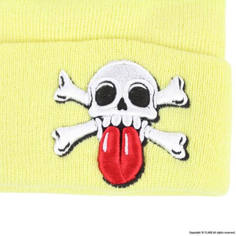 MAD SKULL COLOR KNIT CAP