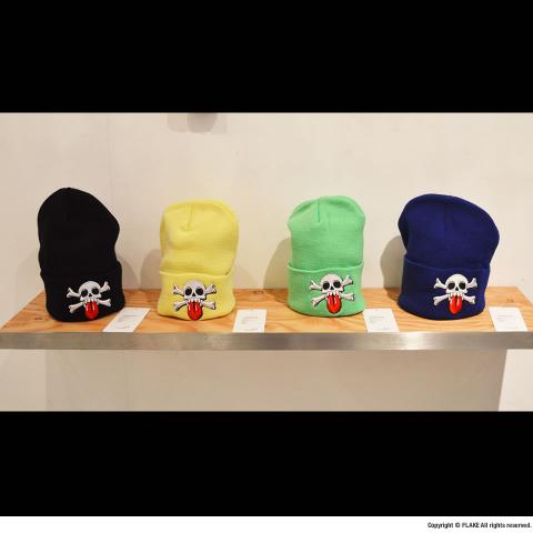 MAD SKULL COLOR KNIT CAP