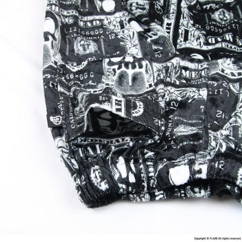 CASH FROM CHAOS VELOUR SARROUEL PANTS