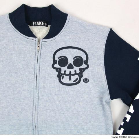 MAD SKULL SWEAT ZIP JAKET
