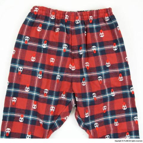 DOT FLANNEL EASY PANTS