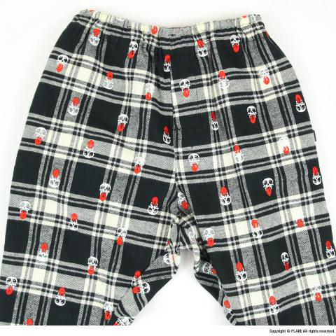 DOT FLANNEL EASY PANTS