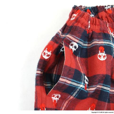 DOT FLANNEL EASY PANTS