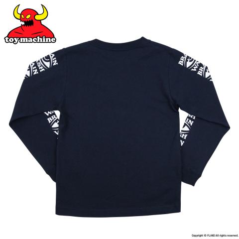 TOY MACHINE logo L/S TEE