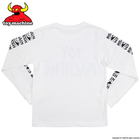 TOY MACHINE logo L/S TEE
