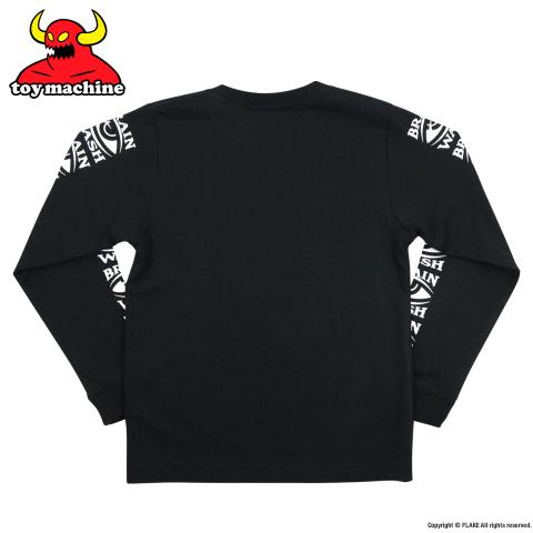 TOY MACHINE logo L/S TEE