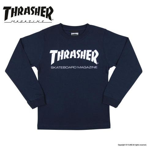 THRASHER MAG LOGO YOUTH L/S T-SHIRTS