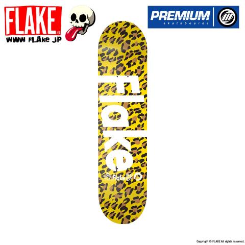 FLAKE x PREMIUM 2026 LEOPARD SKATE DECK