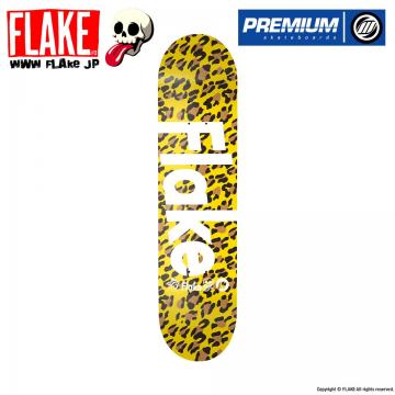FLAKE x PREMIUM 2026 LEOPARD SKATE DECK