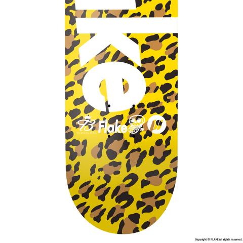 FLAKE x PREMIUM 2026 LEOPARD SKATE DECK