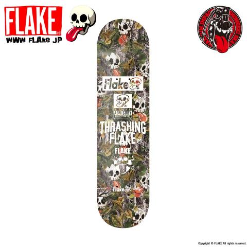 FLAKE x SHOWGEKI 2026 CAMOUFLAGE SKATE DECK