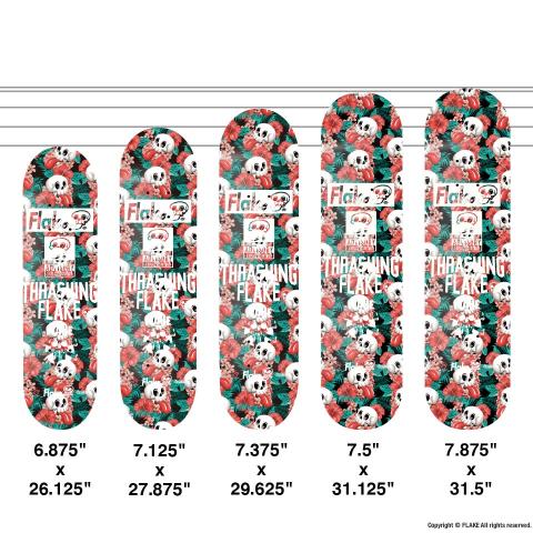 FLAKE x SHOWGEKI 2026 HIBISSCUS SKATE DECK