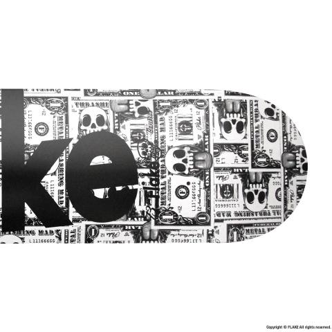 FLAKE x SHOWGEKI 2025 DOLLAR SKATE DECK