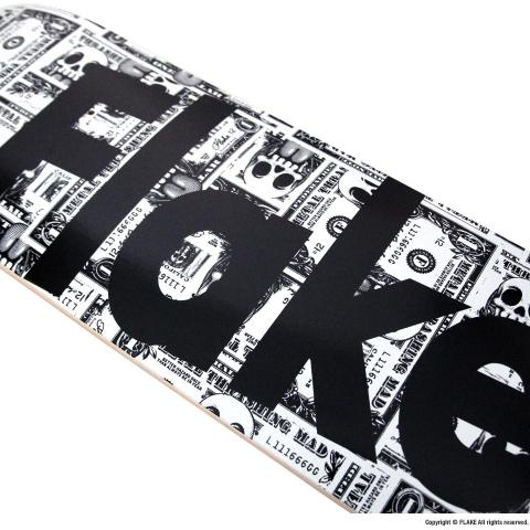 FLAKE x SHOWGEKI 2025 DOLLAR SKATE DECK