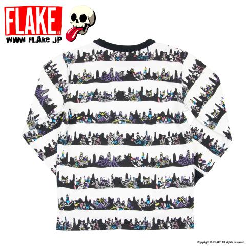LIQUID BORDER SWEAT SHIRTS