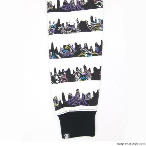 LIQUID BORDER SWEAT SHIRTS