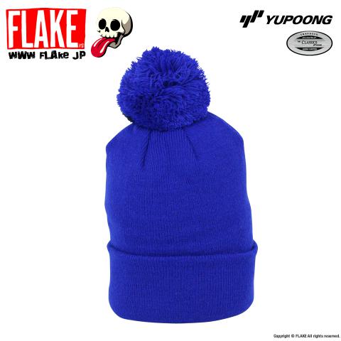 YUPOONG CUFFEED KNIT BEANIE 2 (ポンポン付き)