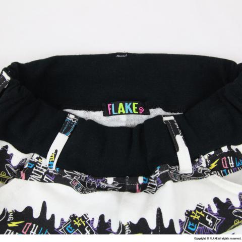 LIQUID BORDER SWEAT HOT PANTS
