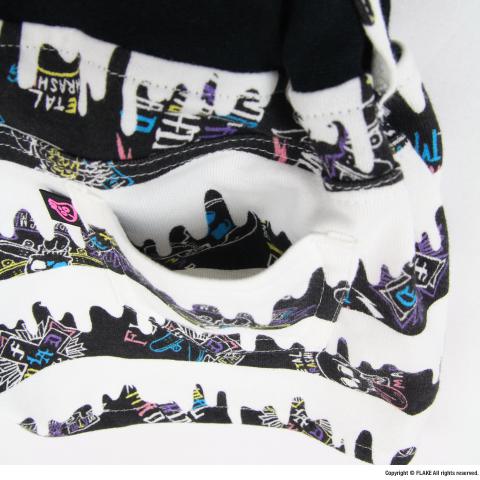 LIQUID BORDER SWEAT HOT PANTS