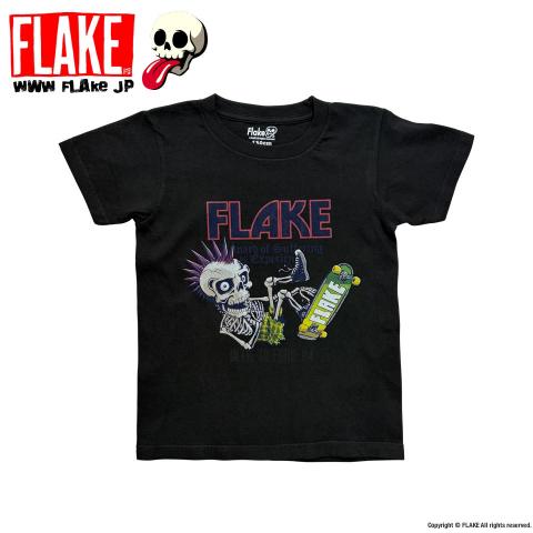 FLAKE SKULL FLAMES S/S T-SHIRTS