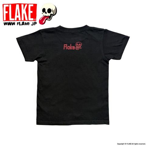 FLAKE SKULL FLAMES S/S T-SHIRTS