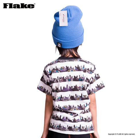LIQUID BORDER S/S TEE