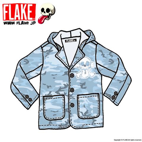 CROSS BONE KNIT DENIM JACKET