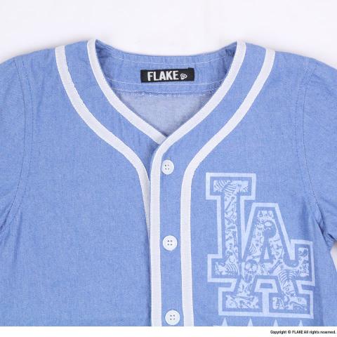 LA SKULL BASEBALL SHIRTS