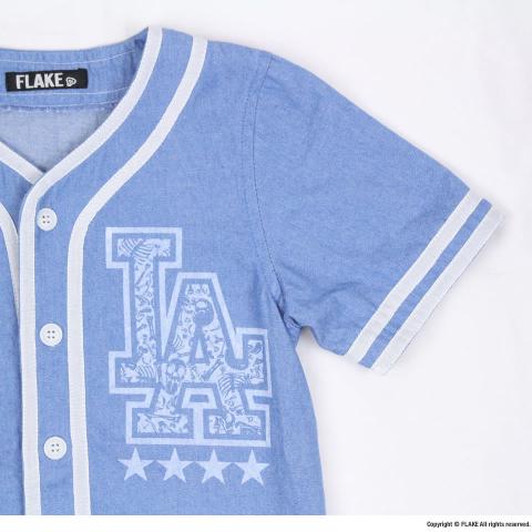 LA SKULL BASEBALL SHIRTS