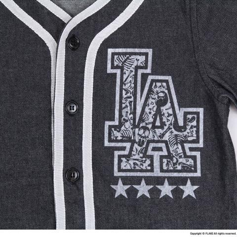 LA SKULL BASEBALL SHIRTS