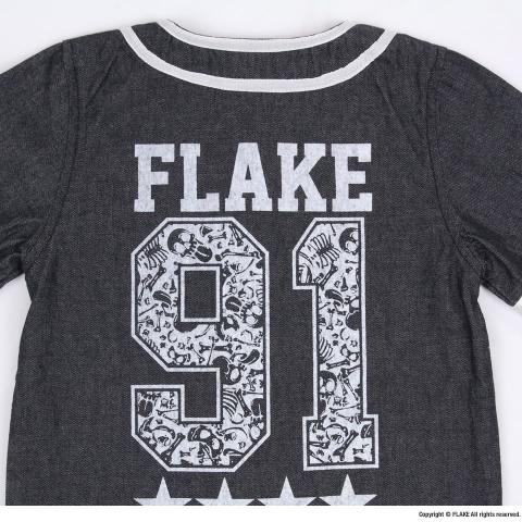 LA SKULL BASEBALL SHIRTS