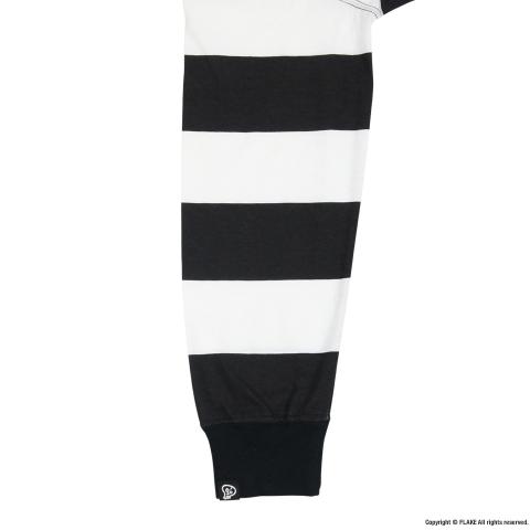 GANGSTA STRIPED RIV TEE