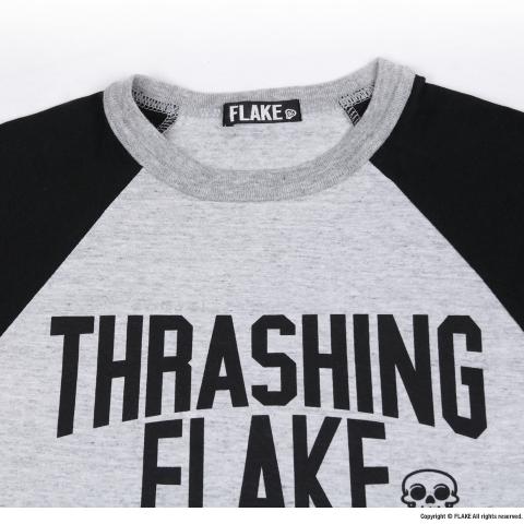 THRASHING FLAKE BASEBALL TEE