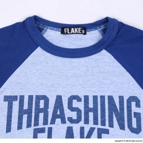 THRASHING FLAKE BASEBALL TEE