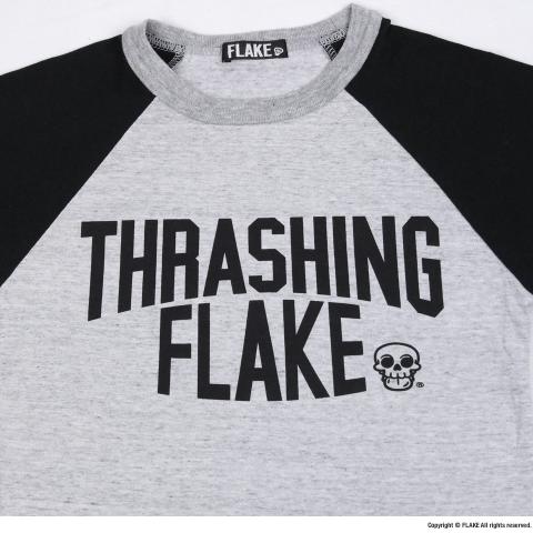 THRASHING FLAKE BASEBALL TEE